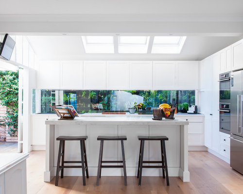 Splashback Window Kitchen Design Ideas, Renovations & Photos
