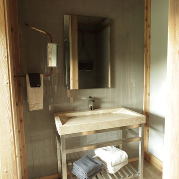 Vintage semi trailer reno turned tiny home