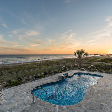Fiberglass Pool on the Ocean, Emerald Isle