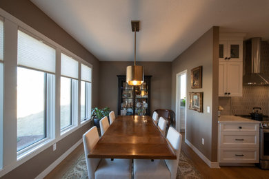 Trendy dining room photo in Minneapolis