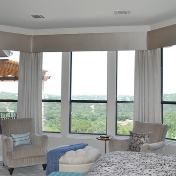 Master Suite Window Treatment - Steiner Ranch