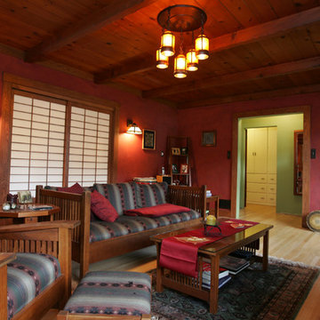 La Crescenta Asian Infused Craftsman Remodel