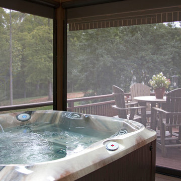 Custom Hot Tub Enclosure System