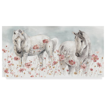 Lisa Audit 'Wild Horses III' Canvas Art, 12x24