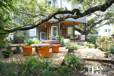 Inspiration for a modern home design remodel in Austin