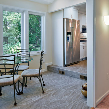Enjoying of a Comfortable New Sunroom and a Beatiful New Kitchen Remodel in VA