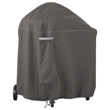 Weber Summit Grill Cover/Premium BBQ Cover, Reinforced Fade-Resistant Fabric