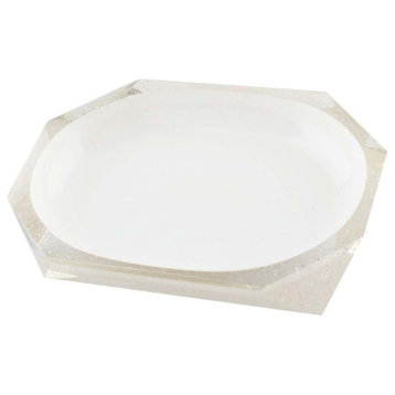 Sparkles Home Faceted Soap Dish - Glitter