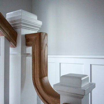 Project #29 | Beautiful Oak & White Staircase