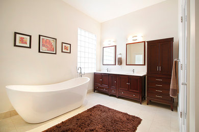 Polished Transitional Bathroom for Fresh Floor, Kitchen & Bath