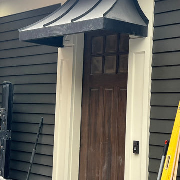 Custom Trim and Copper Awning