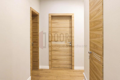 Oak finish designer doors