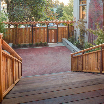 UC Berkeley Chi Omega Sorority House Deck