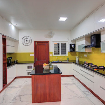 Mr Vikram & Mrs Jasdeep | Kitchen | Adarsh Palm Retreat, Bangalore