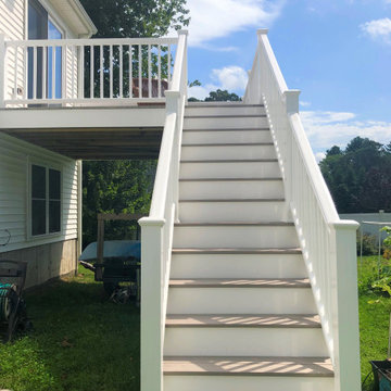 New pool deck and rear deck modifications