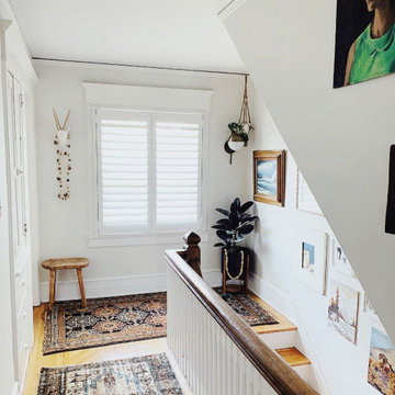 Staircase/Hallway Transition Space Amplified with HouseofSixINteriors