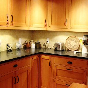 Arts and Crafts style Kitchen remodel and addition