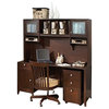 Kathy Ireland Office by Bush Furniture Grand Expressions Home Office Set in Warm