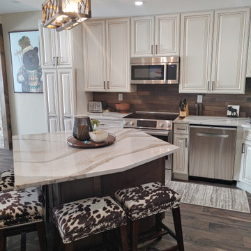 Rest Assured Bathroom & Living Room Remodel