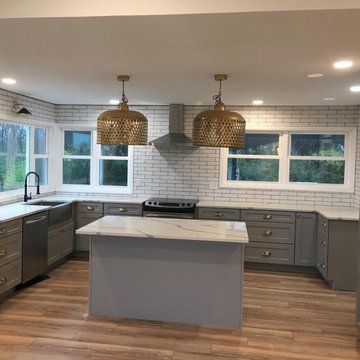 French Country Modern Kitchen Renovation, Sciota PA