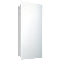 Deluxe Series Medicine Cabinet, 16"x30", Polished Edge, Recessed