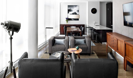 Pièce à vivre de la Semaine : Un espace ouvert et cosy à Toronto