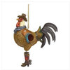 Cowboy Rooster Birdhouse