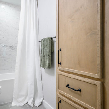 One Room Challenge: Lyons Bathroom, Powder and Laundry Room