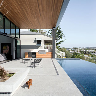 Ideas para patios | Diseños de patios contemporáneos con cocina exterior