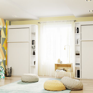 Bellezza Piccola Twin Wall Bed