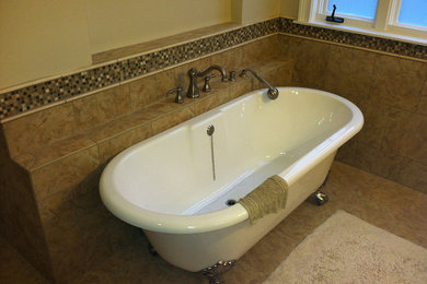 Elegant bathroom photo in Other
