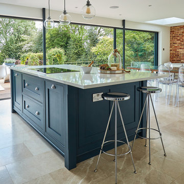 Blue Shaker Kitchen
