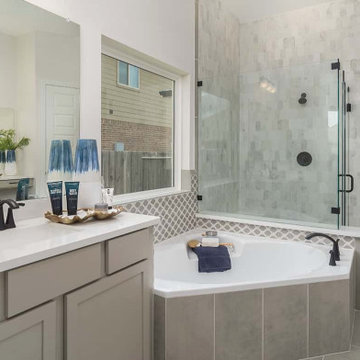 Houston, TX | Albury Trails Estates – Premier Rosewood Owner’s Bathroom