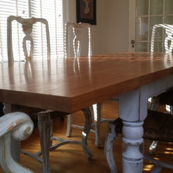 Cherry Farm Table with extension leaf - Products