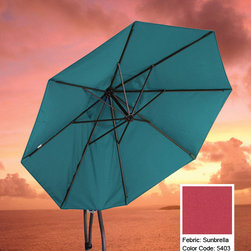 Jockey-Red-Aluminum-Market-Umbrella - Patio Furniture And Outdoor Furniture