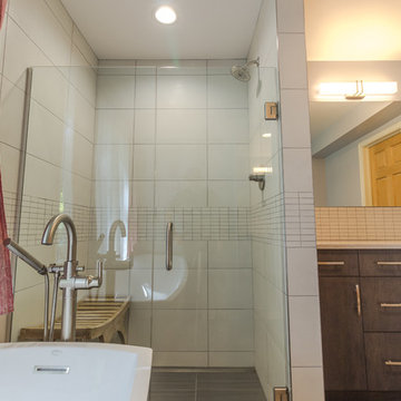 Project 3271-1 Contemporary Master Bathroom Remodel Saint Anthony MN 55418