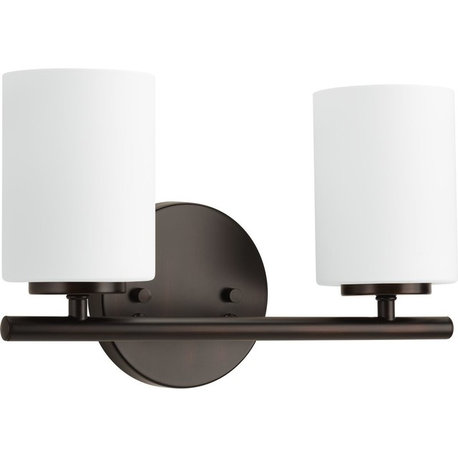 Replay 2-Light Bath Light, Antique Bronze