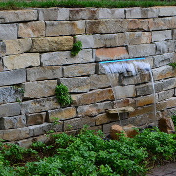 Patio and Lannon wall