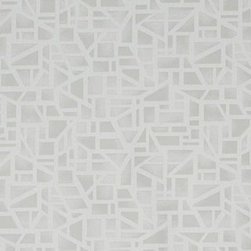 Spectral Stone from the House Beautiful Roller collection by Hillarys. - Roller Shades