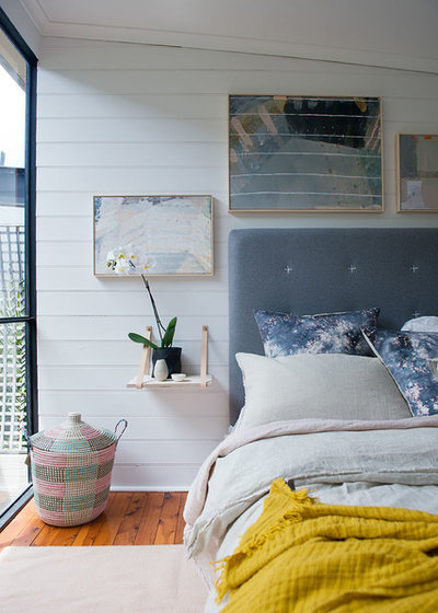 Scandinavian Bedroom by Jo Carmichael Interiors