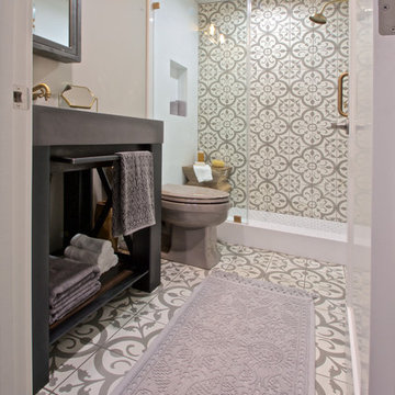 Eclectic Guest Bath