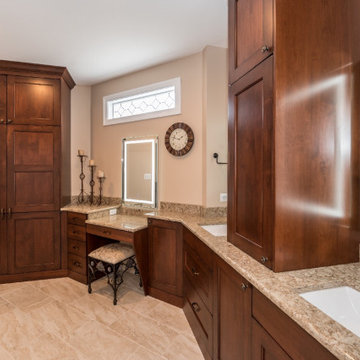 Haymarket Transitional Master Bathroom Remodel _ 13036