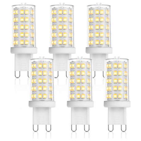 Reza G9 40 Watt Equivalent 4 Watt LED Bulb, 6-Piece Set