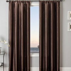 Blindsgalore Signature Drapery Panel: Silk Road Solid - Curtains