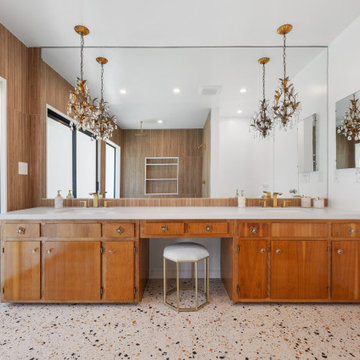 Mid-Century Modern Luxury: Bathroom Remodels in Encino Hills