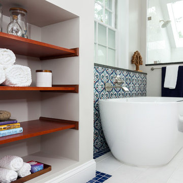 Rockville Turkish Tile & Green Elements Master Bath