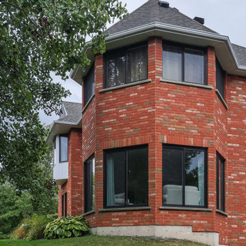 Black Windows in Fantastic House - Renewal by Andersen Greater Toronto, Ottawa a