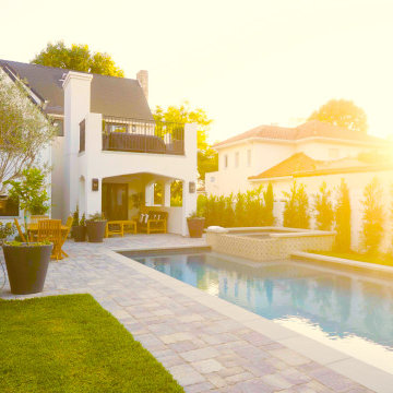 Mediterranean Style Landscape