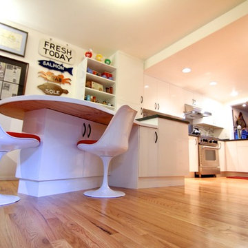 Modern Kitchen - Retro Touch