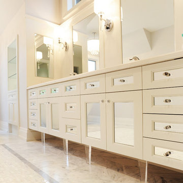 Mirrored Bathroom Vanity